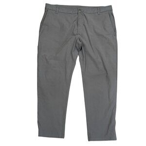 Lululemon Mens Commision Pant Classic Warpstreme Asphalt Gray Size 38